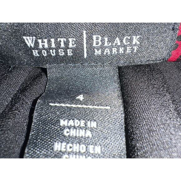 White House Black Market Skirt, Size 4 – Elegant Black, Delicate & Sophisticated - Picture 11 of 16